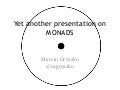 Groovy Monads