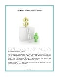 Develop A Positive Money Mindset
