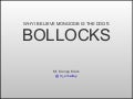 Why I Believe MongoDB is The Dog&rsquo;s Bollocks