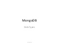 Mongo db datatypes