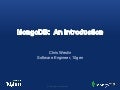 MongoDB:  An Introduction - june-2011