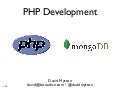 MongoUK - PHP Development