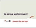 Monitoring and observability