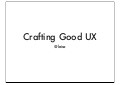 Why Most UX is Shite