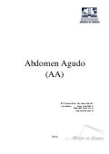 Monografia Abdomen Agudo Dra. Silva