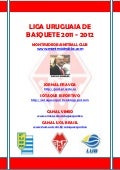 MONTEVIDEO BBC LIGA URUGUAIA 2011 - 2012