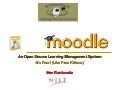 Moodle: a free learning management system