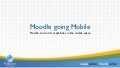 Moodle for mobiles