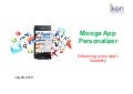 Mooga app personalizer