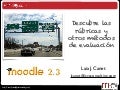 Rúbricas y Guías de Evaluación en Moodle 2.3