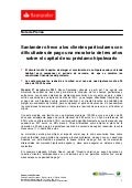 Moratoria del Banco Santander para clientes con dificultades de pago de hipotecas