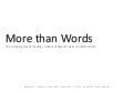 More than words, The changing face of reading | The advent of algorithmic & curated content 