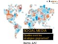 Social medias : Quelles sont les  stratégies gagnantes? (document Fullsix)