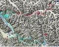 Greg Mortenson&rsquo;s Route from K2 to Khane.