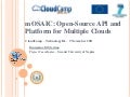 Cloud portability e interoperability: il progetto europeo mOSAIC