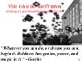 Motivational powerpoint