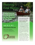 Promoting Rural Tourism Workshop April 20 & 21