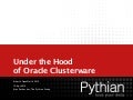 MOW2010: Under the Hood of Oracle Clusterware by Alex Gorbachev, Pythian