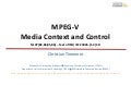 MPEG-V: Media Context and Control