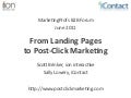 From Landing Pages to Post-Click Marketing