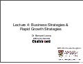 Entrepreneur 4: Business Strategies & Rapid Growth Strategies