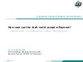 How soon can the Arab world accept mPayment?  Janti Abdallah   STS