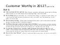 Will You Be Customer Worthy in 2012 3 of 6  MRHoffman NACCM detailed speaker notes part 3 of 6
