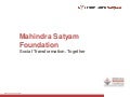 Mahindra Satyam Foundation