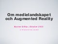 Augmented Reality i marknadsföring