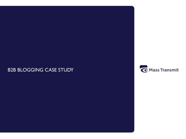 Mass Transmit Broadcast Blog Case Study