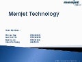 Improving Ink Jet Printers with MEMS