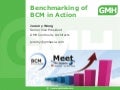 BCM Institute MTE  Jeremy Wong - Business Continuty Management Benchmarking in Action