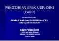 STANDAR PENDIDIKAN ANAK USIA DINI