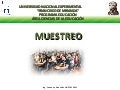 Muestreo 2 clasificacion