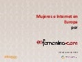 Mujeres e Internet en Europa