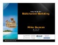Multichannel Marketing For Retailing