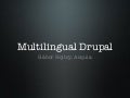 Multilingual Drupal