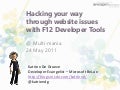 Multi-mania: Hacking your way through website issues with F12 devtools