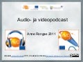 Multimedia ja podcast