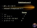Multiplicação