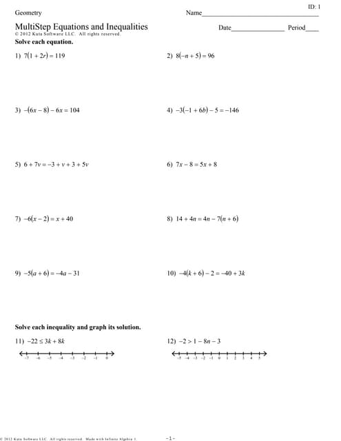 Printables Absolute Value Equations Worksheet Algebra 2 solving equations and inequalities worksheet algebra 2 absolute value worksheet