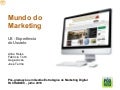Usabilidade - Mundo do marketing