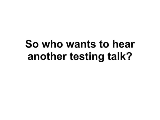 JavaScript frontend testing from fa...