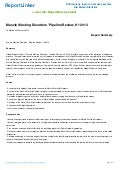 Muscle Wasting Disorders ' Pipeline Review, H1 2013