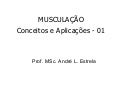 Musculação   conceitos e aplicações