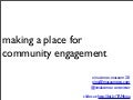 Place-Making and Museums