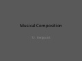Musical composition