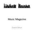 Music magazine blog..