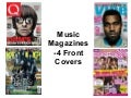 Music Magazine Front Covers