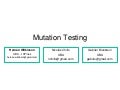 Mutation Testing